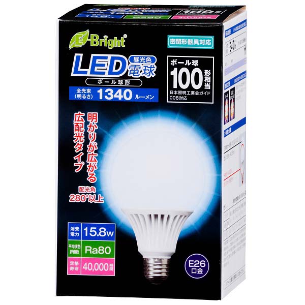 LDA9L-H 20（04-3745）アクリチ ＬＥＤ電球 9.1W/810ｌｍ E26 電球色 