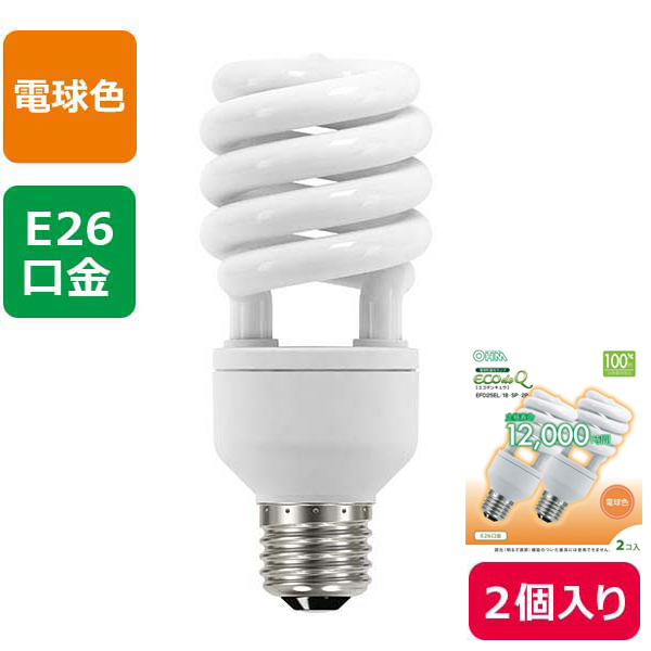 ランプ>電球形蛍光灯>100W形>EFD(EFSP)>電球色 EL【蛍光灯・電球・LED